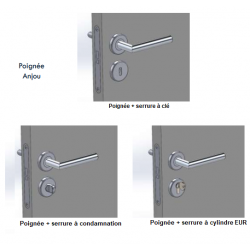 Porte Battante Chêne massif HOGGAR