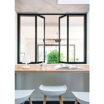 Verrière Atelier Sur Mesure (largeur 601 à 1800 mm x hauteur 601 à 2750 mm)
