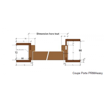 Porte Battante PRIMA easy