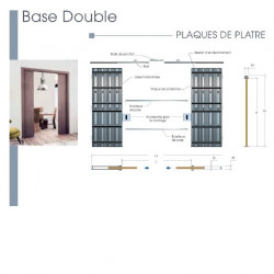 Chassis Scrigno Gold base double dimensions spéciales