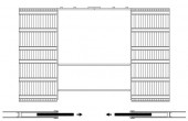 Chassis Scrigno Essential double H2045