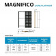 Kit complet bloc porte coulissant  simple ouverture avec porte MAGNIFICO SCRIGNO standard