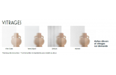 Finition vitrage cloison pliante sur mesure
