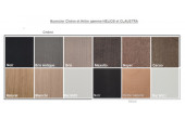 Nuancier de coloris gamme Chêne massif HELIOS Porte,verrière,claustra  expédié à domicile (caution)