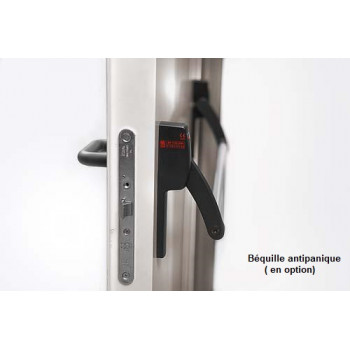 Porte Métallique NON-FEU intérieure simple vantail TWIN