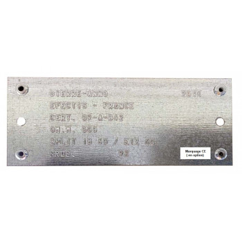 Porte Métallique NON-FEU intérieure double vantaux TWIN