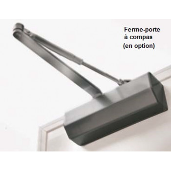 Porte Métallique NON-FEU intérieure double vantaux TWIN