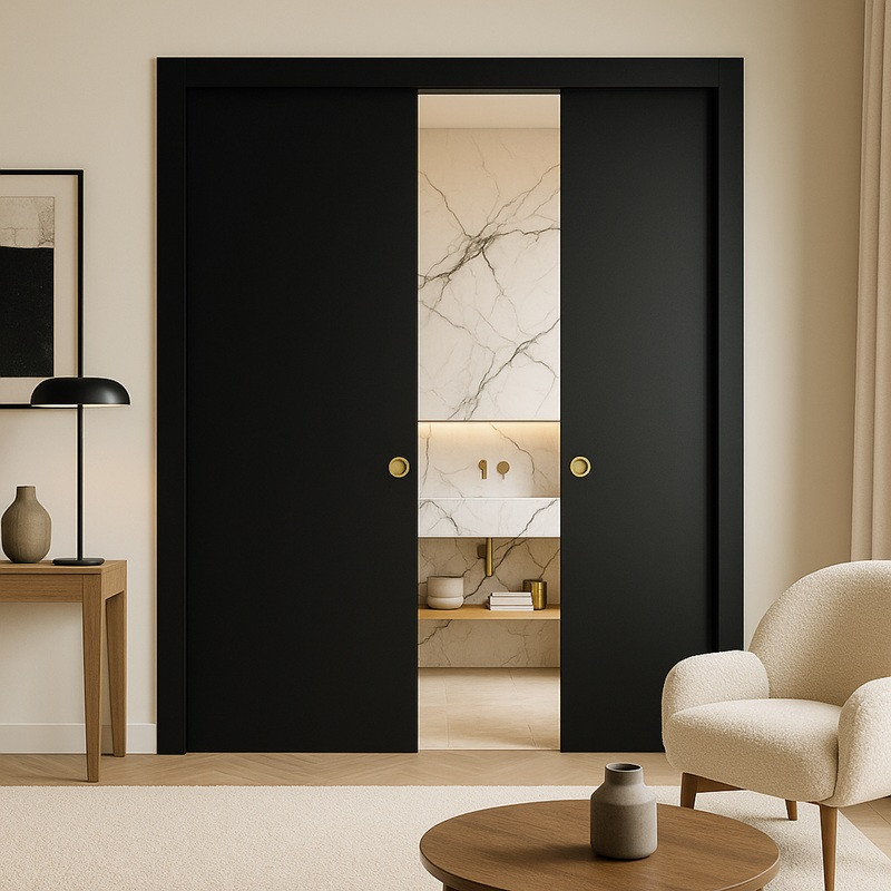 Chassis coulissant 2 vantaux Surmesure newspace dierre