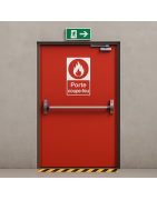 Porte coupe-feu